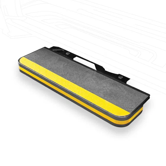 LF-U3RS-18 – LEGEND FLEET Entry Step, Single Retractable Step 40 Inch Width 771 Pound Weight Capacity Permanent Mount...